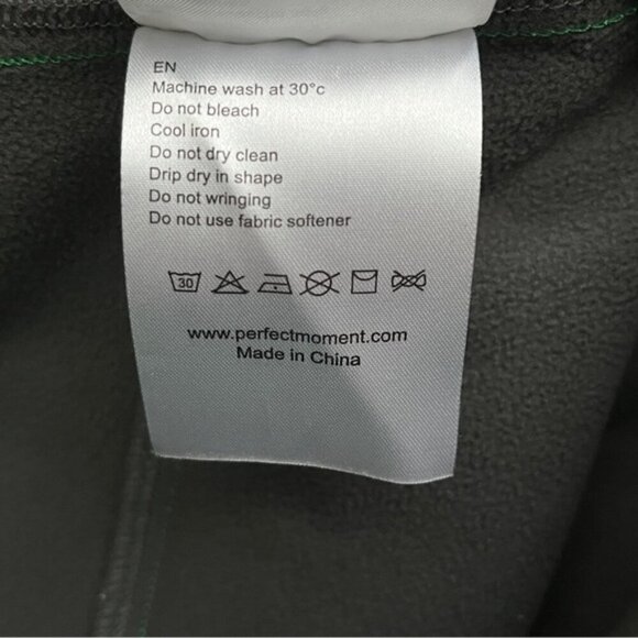 Perfect Moment green Aurora Flare Ski Pants Women Size L - Picture 9 of 10